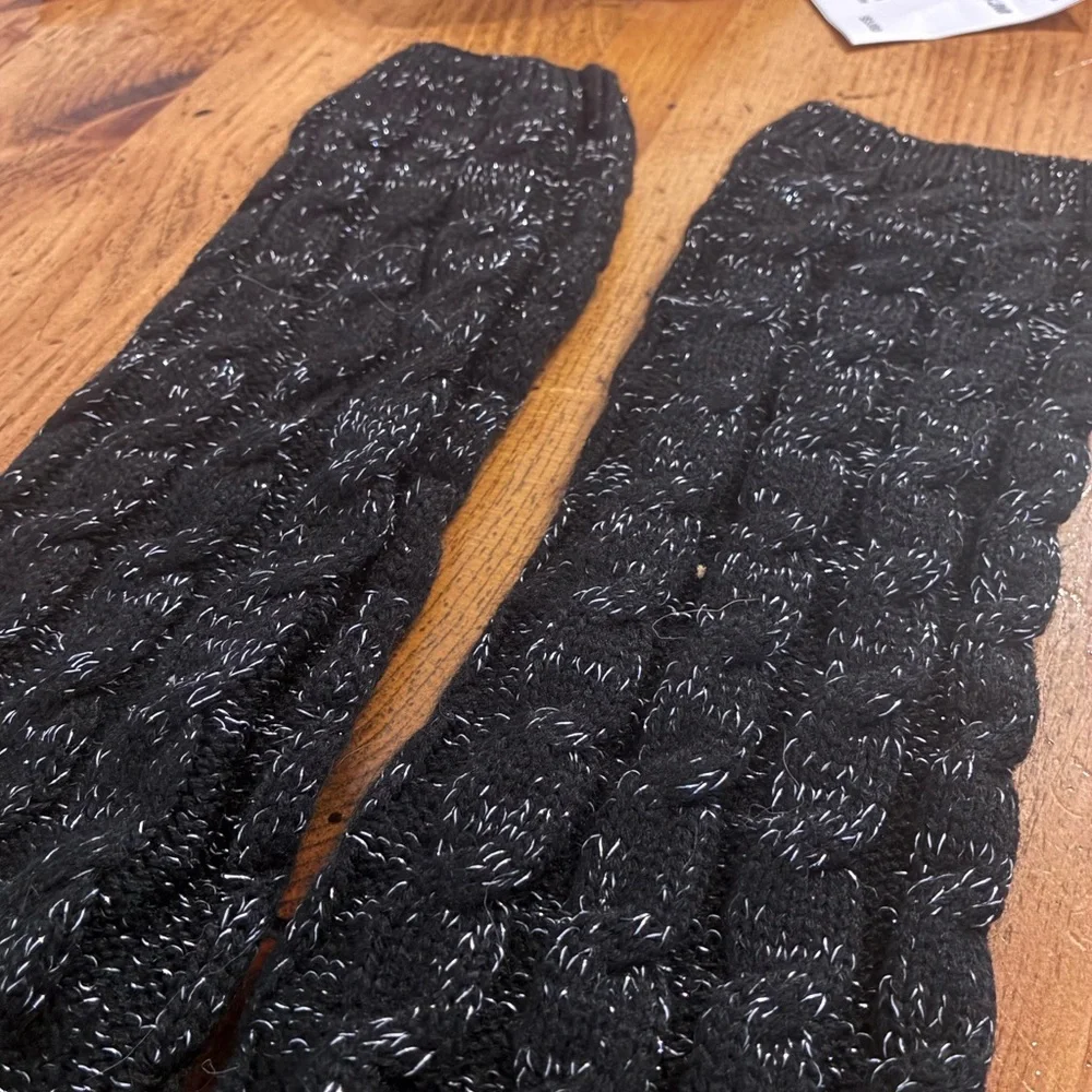 Girl’s Black Leg Warmers